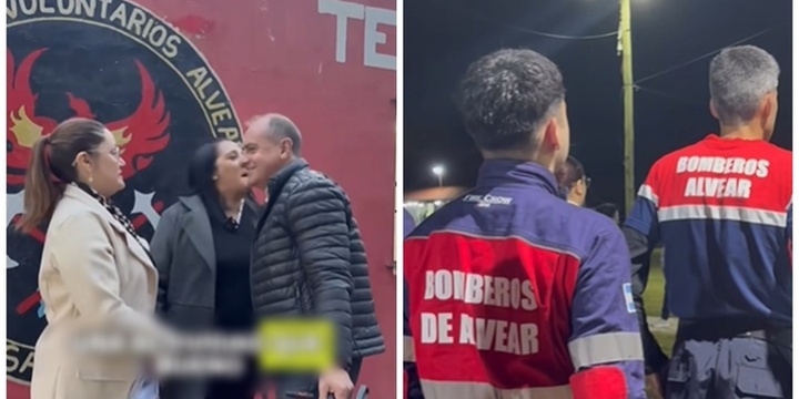 Imagen de Alvear homenaje&oacute; a los bomberos en su d&iacute;a