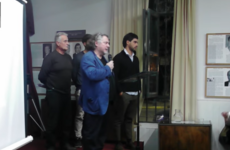 Los representantes de Worms y Calzin, tambi&eacute;n expusieron en la audiencia p&uacute;blica