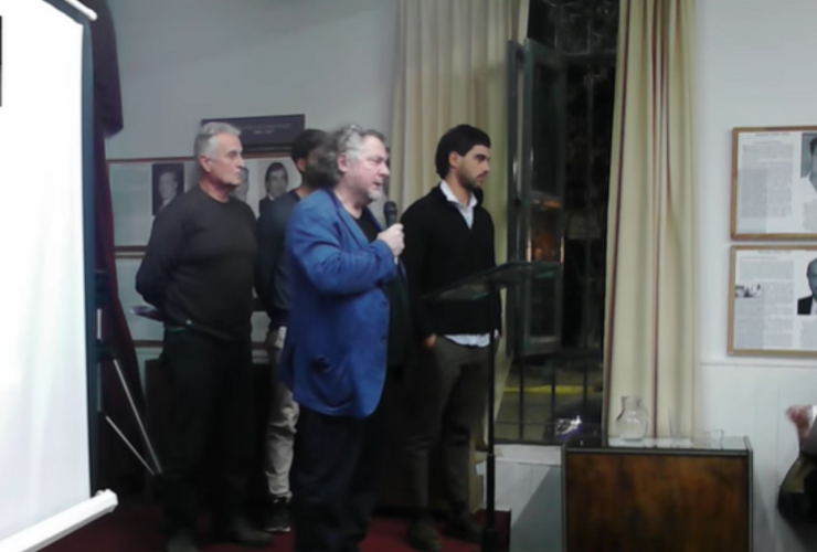 Los representantes de Worms y Calzin, tambi&eacute;n expusieron en la audiencia p&uacute;blica