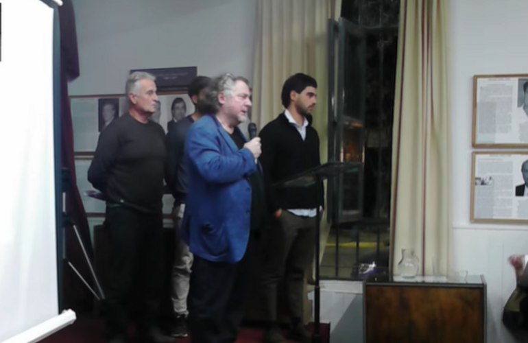 Los representantes de Worms y Calzin, tambi&eacute;n expusieron en la audiencia p&uacute;blica