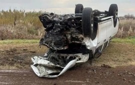 Imagen de Un tr&aacute;gico choque frontal dej&oacute; un saldo de cuatro personas fallecidas en Santa Fe
