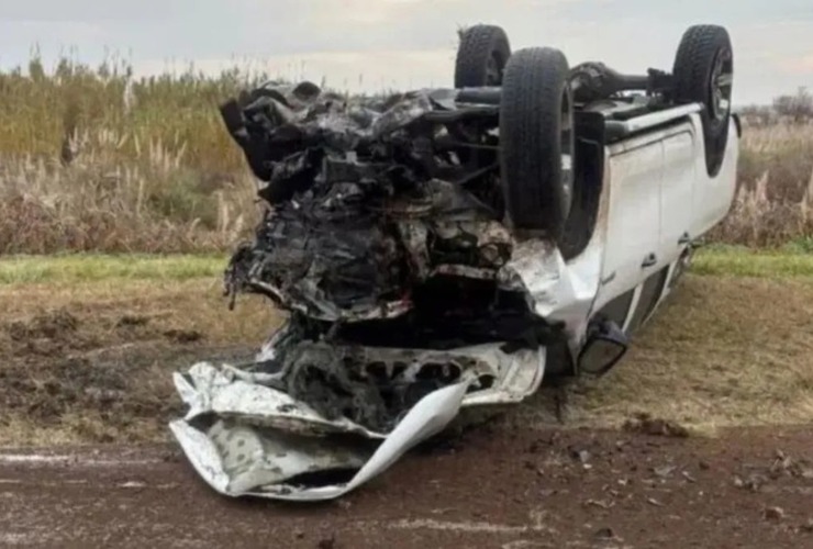 Imagen de Un tr&aacute;gico choque frontal dej&oacute; un saldo de cuatro personas fallecidas en Santa Fe