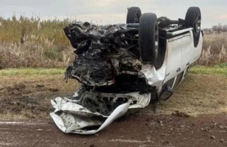 Imagen de Un tr&aacute;gico choque frontal dej&oacute; un saldo de cuatro personas fallecidas en Santa Fe