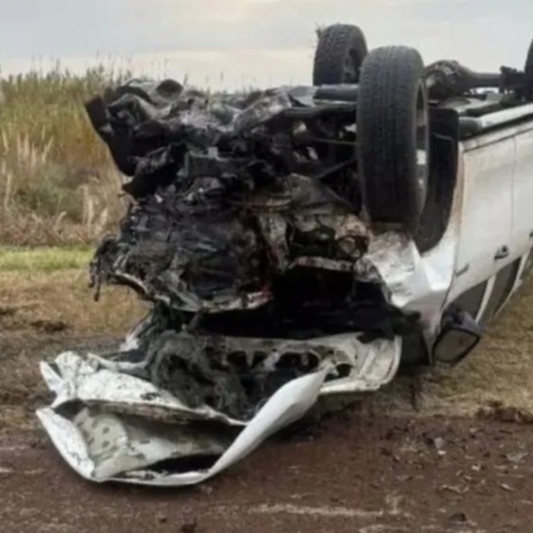 Imagen de Un tr&aacute;gico choque frontal dej&oacute; un saldo de cuatro personas fallecidas en Santa Fe