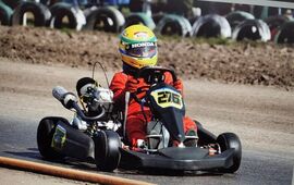 Imagen de Karting Regional del Sur: triunfo de Mat&iacute;as Massagli y podio para Joaqu&iacute;n Damaddio en Juncal