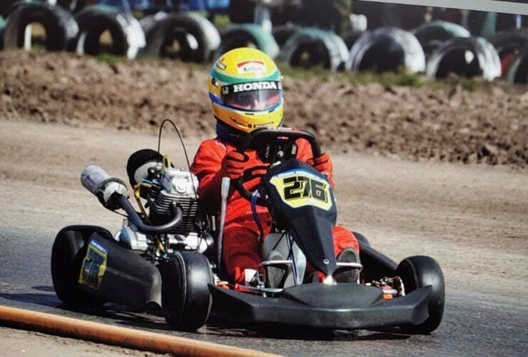 Imagen de Karting Regional del Sur: triunfo de Mat&iacute;as Massagli y podio para Joaqu&iacute;n Damaddio en Juncal