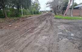 Intransitable. La imagen habla por s&iacute; misma, los vecinos no pueden salir de sus casas.
