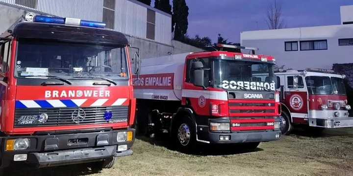 Imagen de Con un nuevo cami&oacute;n, los Bomberos de Empalme celebraron su d&iacute;a junto a los vecinos