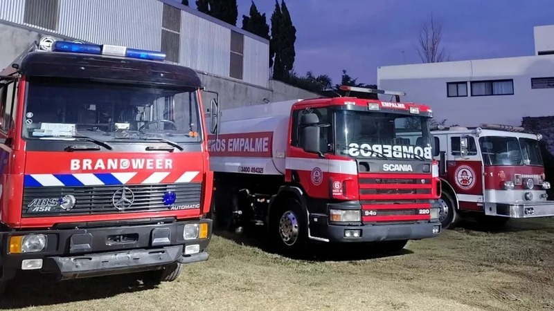 Imagen de Con un nuevo cami&oacute;n, los Bomberos de Empalme celebraron su d&iacute;a junto a los vecinos