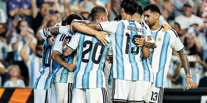 Imagen de Argentina cerr&oacute; su preparaci&oacute;n con una goleada y ya piensa en el Mundial