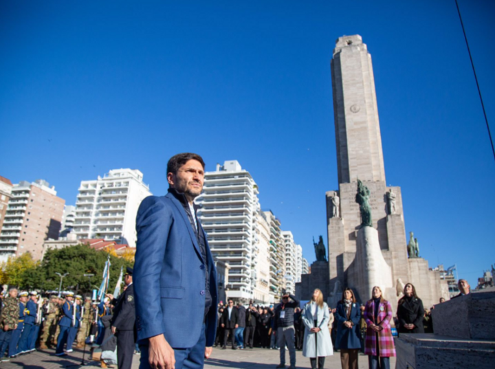 Imagen de D&iacute;a de la Bandera sin Milei en Rosario: pocas chances de su presencia y fuerte protagonismo de Pullaro con obras terminadas
