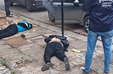 El arresto en la costanera rosarina del martes por la tarde.