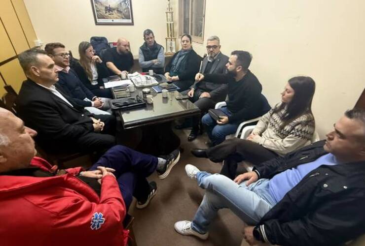 El encuentro se desarrollaba esta ma&ntilde;ana.