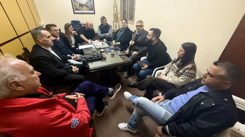 El encuentro se desarrollaba esta ma&ntilde;ana.
