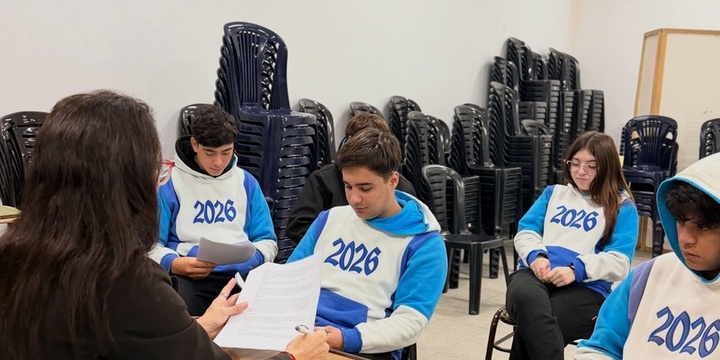La actividad fue realizada de forma conjunta entre alumnos de 5&deg; a&ntilde;os y el &aacute;rea de Desarrollo Social.