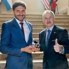 Imagen de Alianza estrat&eacute;gica: Pullaro recibi&oacute; al embajador de EE. UU. para profundizar la cooperaci&oacute;n en seguridad e inversiones