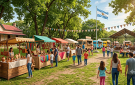 Imagen de Alvear celebra el fin de semana largo con un "Especial Feriados" en su tradicional feria y paseo gastron&oacute;mico