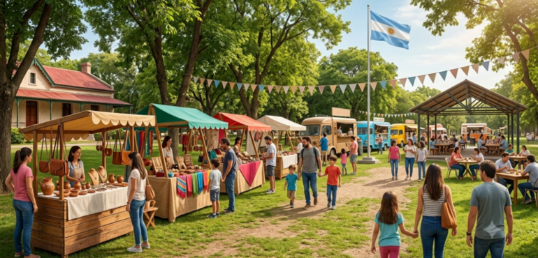 Imagen de Alvear celebra el fin de semana largo con un "Especial Feriados" en su tradicional feria y paseo gastron&oacute;mico