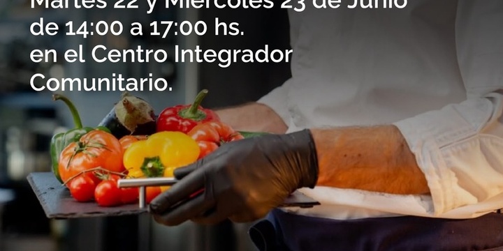 Imagen de General Lagos: dictar&aacute;n un nuevo curso para obtener el Carnet de Manipulaci&oacute;n de Alimentos