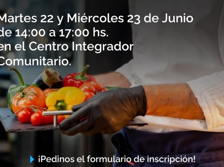 Imagen de General Lagos: dictar&aacute;n un nuevo curso para obtener el Carnet de Manipulaci&oacute;n de Alimentos
