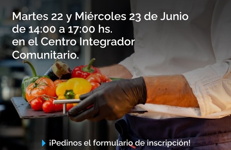 Imagen de General Lagos: dictar&aacute;n un nuevo curso para obtener el Carnet de Manipulaci&oacute;n de Alimentos