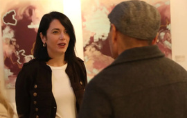 Imagen de Se inaugur&oacute; �Ventana Adentro�, la nueva muestra art&iacute;stica de Laura Delbono