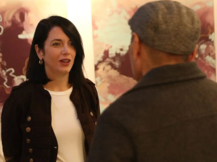 Imagen de Se inaugur&oacute; �Ventana Adentro�, la nueva muestra art&iacute;stica de Laura Delbono