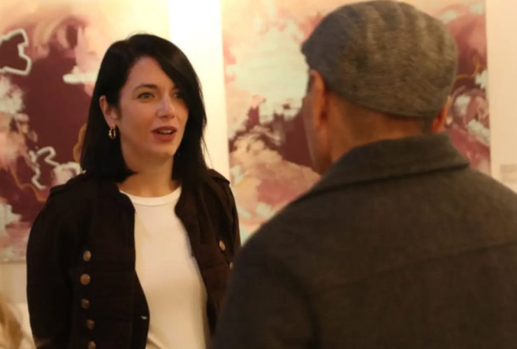 Imagen de Se inaugur&oacute; �Ventana Adentro�, la nueva muestra art&iacute;stica de Laura Delbono