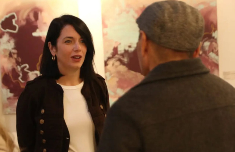 Imagen de Se inaugur&oacute; �Ventana Adentro�, la nueva muestra art&iacute;stica de Laura Delbono