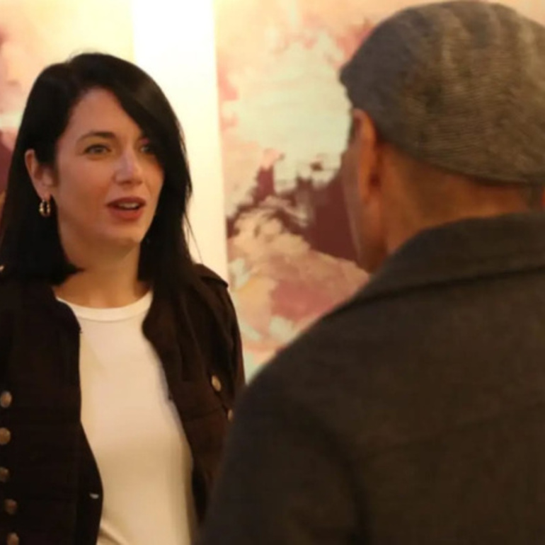 Imagen de Se inaugur&oacute; �Ventana Adentro�, la nueva muestra art&iacute;stica de Laura Delbono