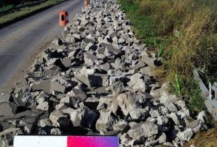 Imagen de Con una inversi&oacute;n millonaria, avanza la reconstrucci&oacute;n total de la Ruta Provincial 21 y el acceso al puerto de Cargill