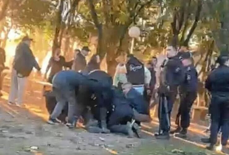 Imagen de Tragedia en la Liga Ca&ntilde;adense: confirmaron la muerte cerebral del polic&iacute;a herido en el partido en Carcara&ntilde;&aacute;