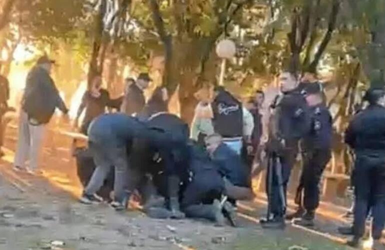 Imagen de Tragedia en la Liga Ca&ntilde;adense: confirmaron la muerte cerebral del polic&iacute;a herido en el partido en Carcara&ntilde;&aacute;
