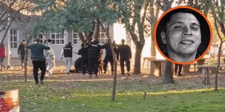 Confirmaron la muerte del polic&iacute;a agredido durante un partido en Carcara&ntilde;&aacute;.