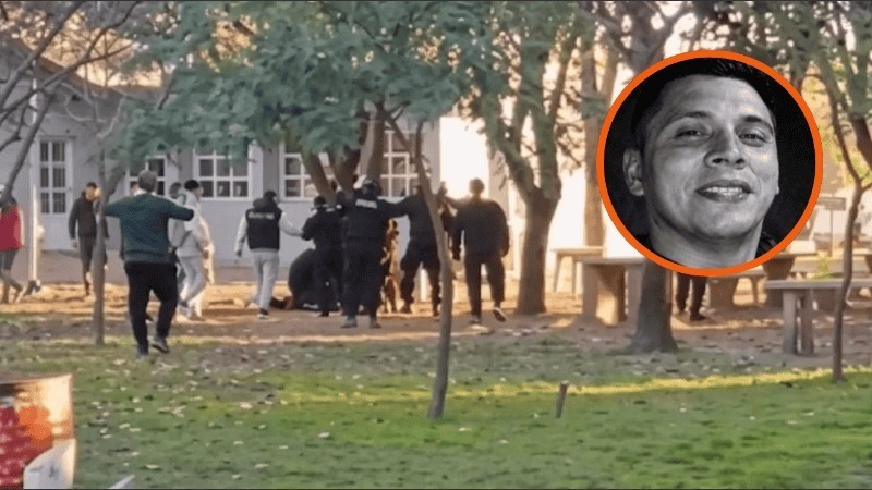Confirmaron la muerte del polic&iacute;a agredido durante un partido en Carcara&ntilde;&aacute;.
