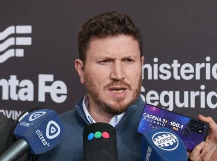 Imagen de Federico Angelini tras el crimen del oficial L&oacute;pez: "Nos obliga a actuar con toda la firmeza para capturar a estos salvajes"