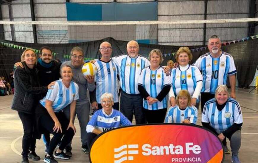 Imagen de Con un encuentro de Newcom, personas mayores de Arroyo Seco y Fighiera compartieron una jornada de "Santa Fe en Movimiento"