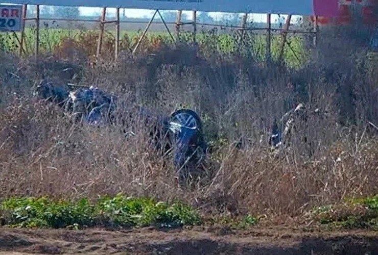 Imagen de Casilda: muri&oacute; una cuarta v&iacute;ctima que permanec&iacute;a internada tras el vuelco en la ruta S26