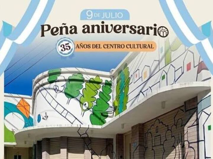 Imagen de Doble festejo en General Lagos: el Centro Cultural Jos&eacute; Hern&aacute;ndez celebra su 35&deg; aniversario y el D&iacute;a de la Independencia