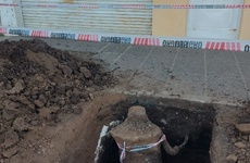 Imagen de Pol&eacute;mica en la obra de Ruta 21: pretenden instalar un sem&aacute;foro frente al garaje de un vecino y denuncian falta de respuestas municipales