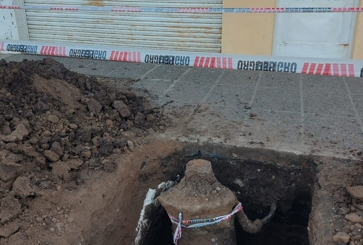 Imagen de Pol&eacute;mica en la obra de Ruta 21: pretenden instalar un sem&aacute;foro frente al garaje de un vecino y denuncian falta de respuestas municipales
