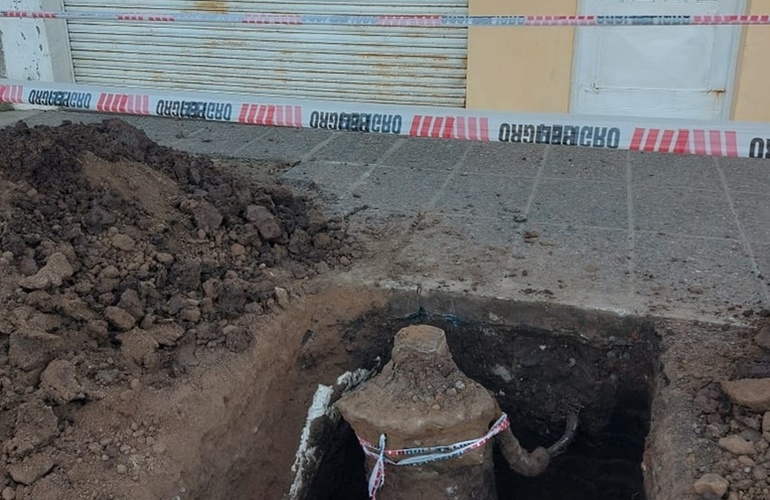 Imagen de Pol&eacute;mica en la obra de Ruta 21: pretenden instalar un sem&aacute;foro frente al garaje de un vecino y denuncian falta de respuestas municipales