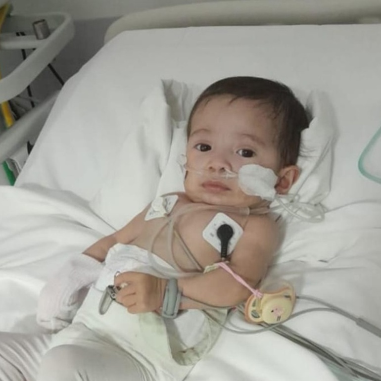 La peque&ntilde;a tiene tan solo 8 meses.
