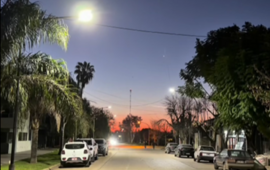 Imagen de Plan de modernizaci&oacute;n urbana: la Municipalidad instal&oacute; nueva iluminaci&oacute;n LED en calle San Mart&iacute;n al 1200