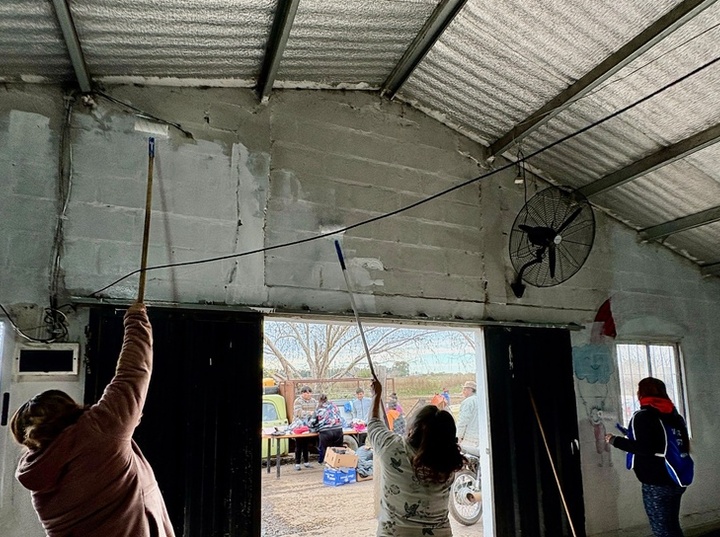 Imagen de Vecinos y militancia peronista reacondicionaron el Comedor Estrellita