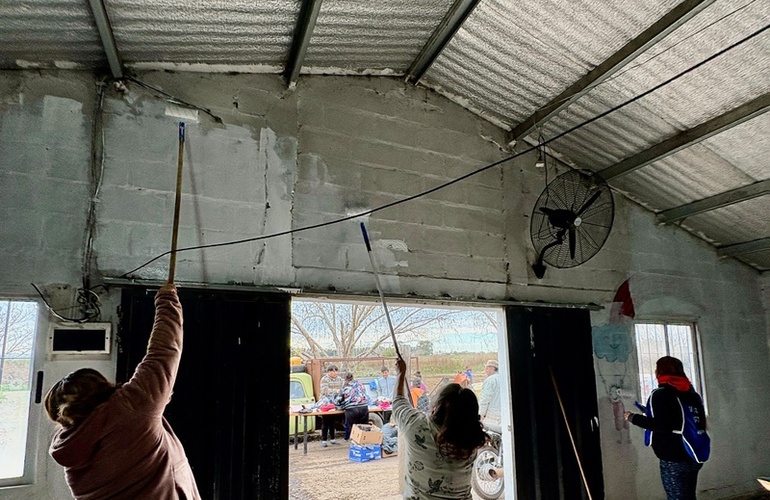 Imagen de Vecinos y militancia peronista reacondicionaron el Comedor Estrellita