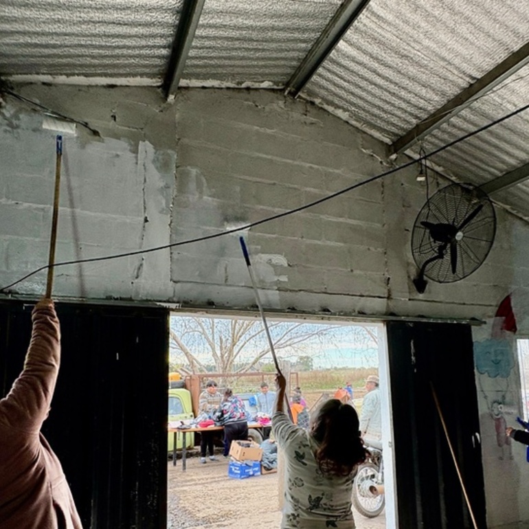 Imagen de Vecinos y militancia peronista reacondicionaron el Comedor Estrellita