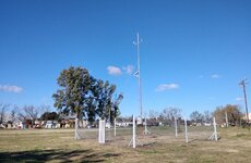 Imagen de Salto tecnol&oacute;gico en Coronel Dom&iacute;nguez: instalaron una estaci&oacute;n meteorol&oacute;gica de &uacute;ltima generaci&oacute;n