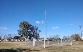 Imagen de Salto tecnol&oacute;gico en Coronel Dom&iacute;nguez: instalaron una estaci&oacute;n meteorol&oacute;gica de &uacute;ltima generaci&oacute;n