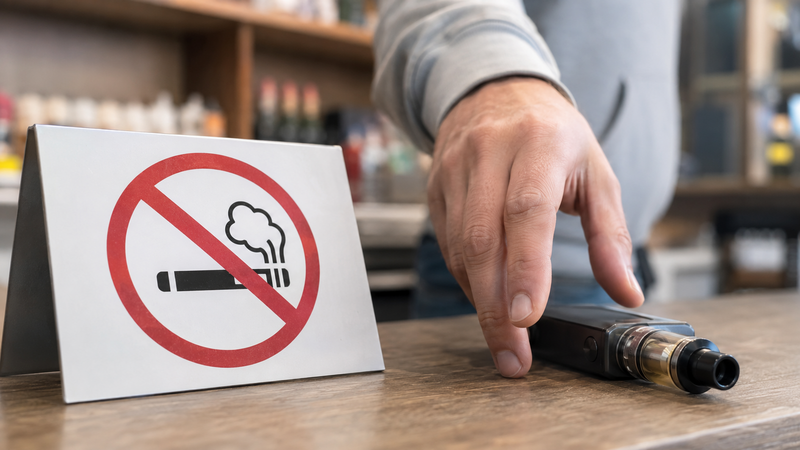 Imagen de ArroyoSeco: Proponen prohibir el vapeo en espacios cerrados